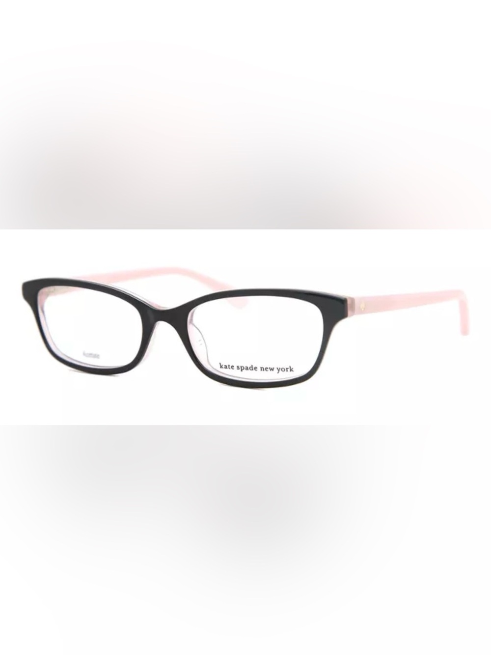 NWT Kate Spade Abbeville 807 Black Pink Eyeglasses Prescription Authentic